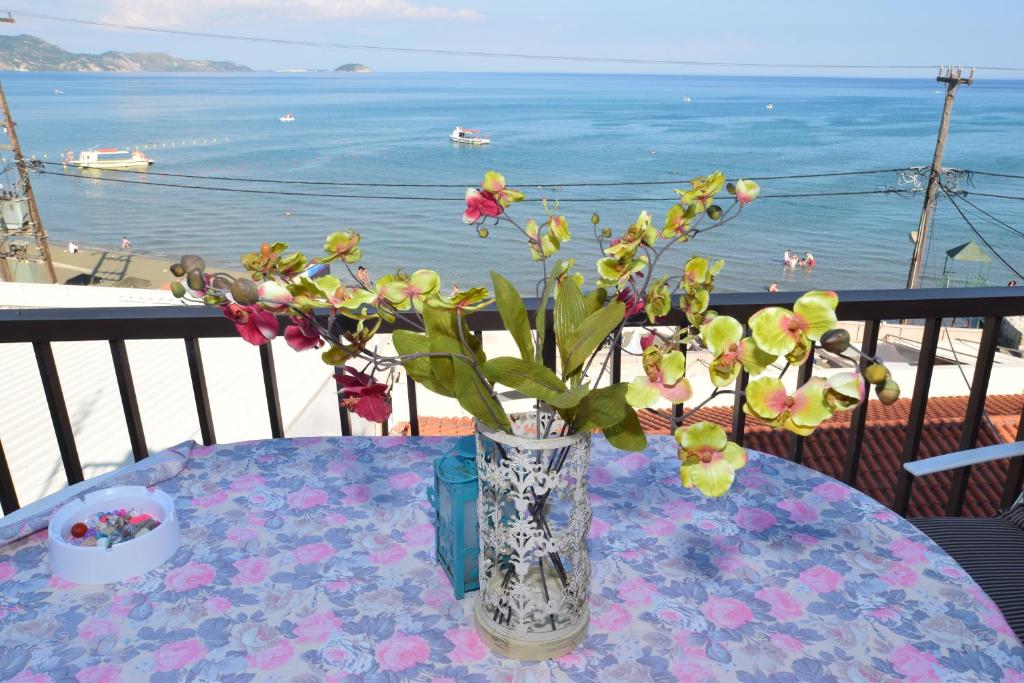 sea view studio anna koralli laganas